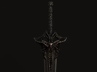 Sword 03 V2 Low-poly 3D model