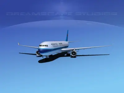 Airbus A330-300 China Southern  3D model
