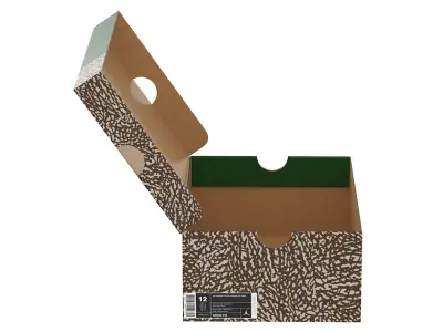 Jordan Box PBR 05 Low-poly 3D model