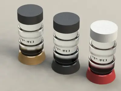 Bottle Design 6 3D model