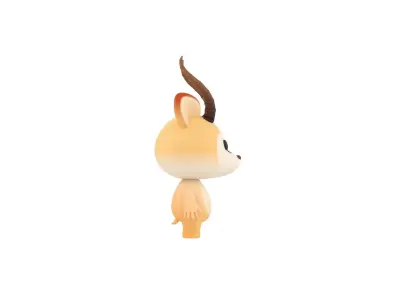 Character210 Antelope 3D model