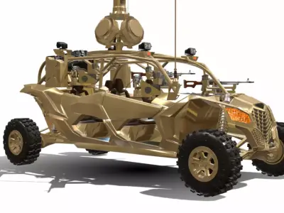 MAVERICK  X 3 4X4 Low-poly 3D model