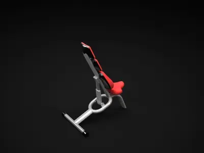 Bench adjustable 3D model