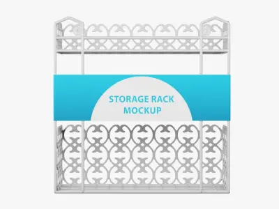 Storage Rack 3D model buy