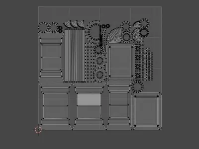 LowPoly Hammer Free 3D model