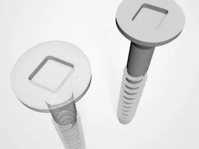 Drywall Screw 03 3D model