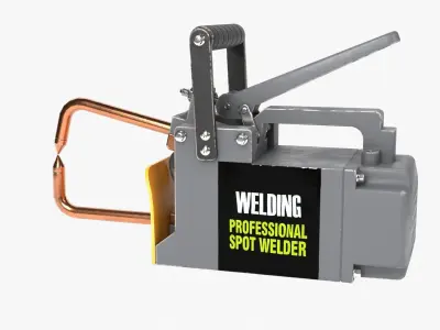 Spot Welding Machine Low-poly 3D model