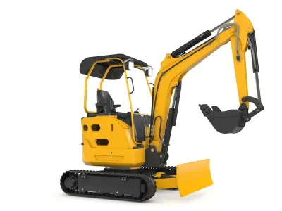 Excavator Mini Loader 3D model