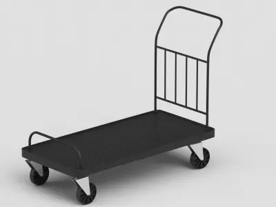 Roller Handcart 3D model