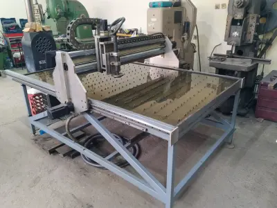 cnc plasma 1250mm x 2000m m work area 3D model