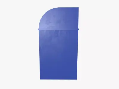 Industrial Waste Container Low-poly 3D model