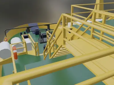 Swedish Icebreaker Ale Low-poly 3D model