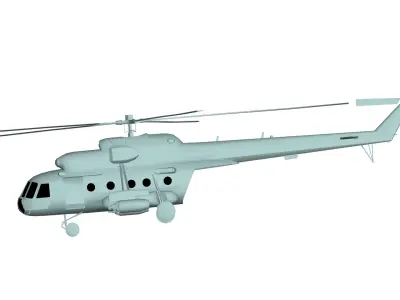 Mil Mi-17 3D model