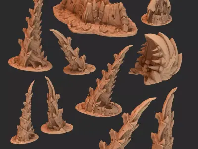 Tyty bug party terrain remix Part 1 Free 3D print model