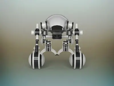 Battle Robot 3D model