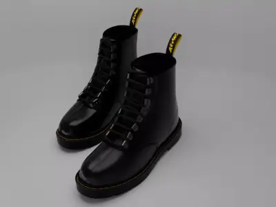 Dr Martens Combat Boot 3D model