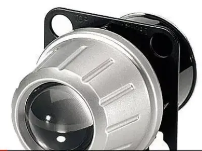 Front car lamp blank part Hella 50mm Micro DE Module- Low Beam  Free 3D model