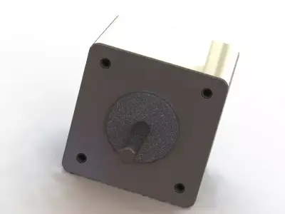 Industrial Precision NEMA 17 Stepper Motor - High Detail CAD 3D print model