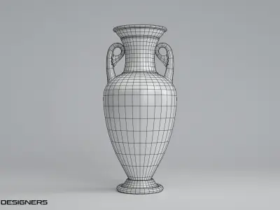 Egyptian Vase 3D model purchase