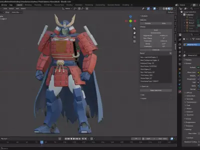 Optimus Prime Shogun Edition 3D print model