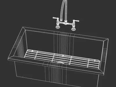  Stainless Steel Kitchen Sink Model 