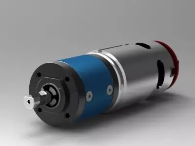 inova DC brush motor Free 3D model