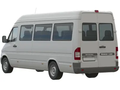 Mercedes Sprinter Classic minibus 3D model