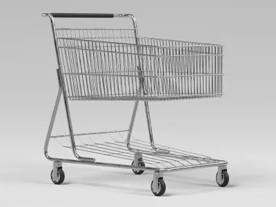 -Shopping Cart- 3D model
