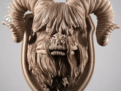 STAR WARS Bantha Wall  Free 3D model