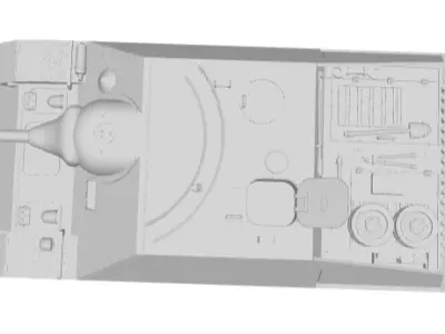 Jagdpanzer IV  3D print model