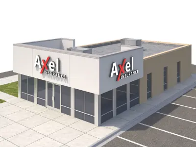 Retail-176 Retail Store 3D model
