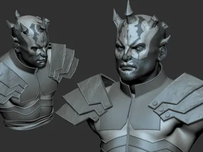 Savage Opress bust Free 3D print model