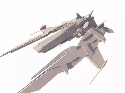 Spaceship-spacecraft-14 3D model
