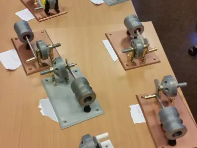 Training model 3D print - assembly and threads 3D print model