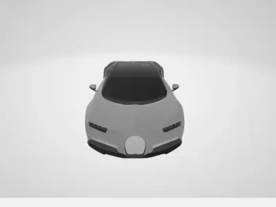 Bugatti Chiron Free 3D model