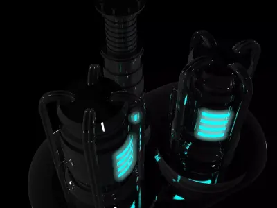 Sci fi Engine 3D model