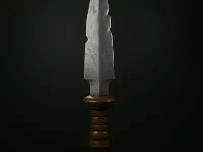 Dagger 3D model