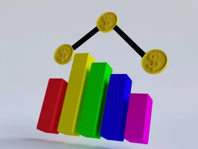 Analytics 3D Icon Free 3D model