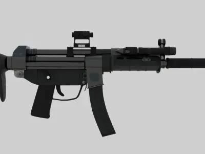  gun magazine-3D model 3D model