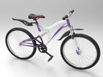 Bicycle 3D model 2