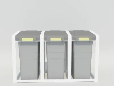 Trash ProfiLine oko 35 - Hailo 3D model