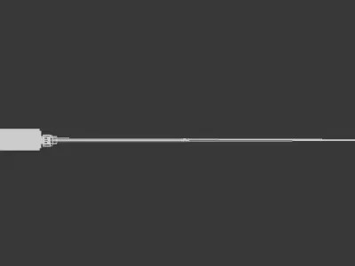 Irish Celtic Medieval Knightly Sword  Low-poly 3D model