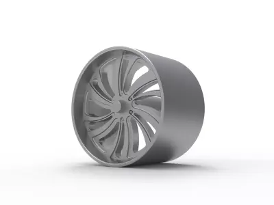 FOOSE TWIZZ WHEEL 3D PRINT MODEL  3D print model