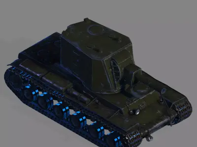 KV 2 1939 3D model