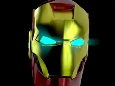 Ironman Helmet  3D model