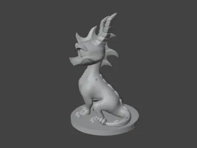 Spyro high quality model  3D print model