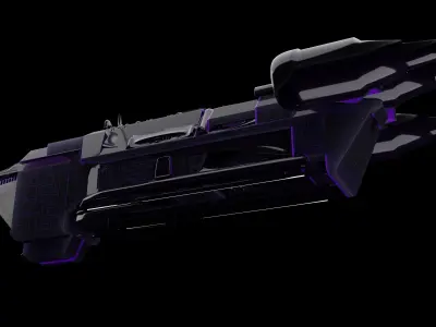 EXPANSION SPACESHIP Free 3D model