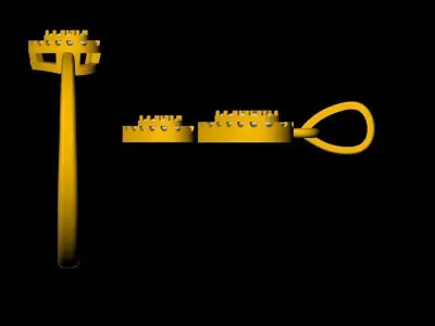 Heart Pendant Set - 0069 3D print model