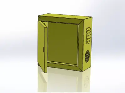 Electrical Cabinet 3D model