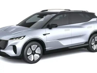 Voyah Courage 2026 3D model